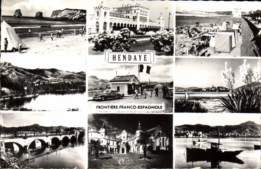 Hendaye — vista geral — L. Lavielle, editor, n° P 1243 - Frente