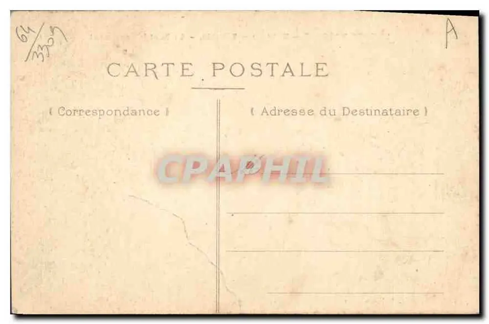 Die Silberküste — Hendaye — Béhobie — Der internationale Brücke — P. L. Edit. spéc. de l'Hendayais - Rückseite