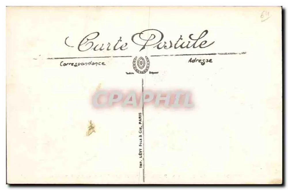 Hendaye — Das Haus von Pierre Loti an den Ufern der Bidassoa — LL - Rückseite