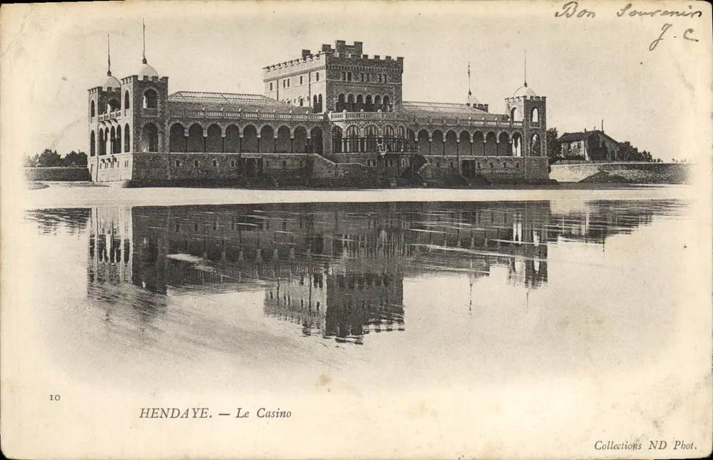 Hendaye — O Casino — Bon Sauronin J.C. Phot. - Frente