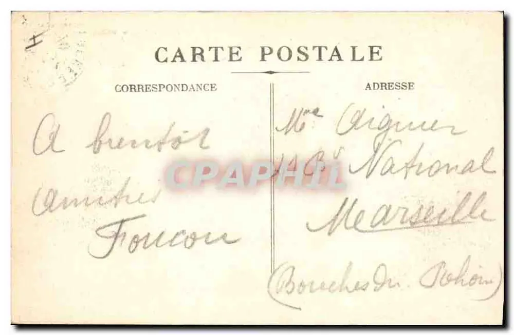 Biarritz - O Casino Bellevue — editor IDA, foto L. Jugand, n° 82 - Verso