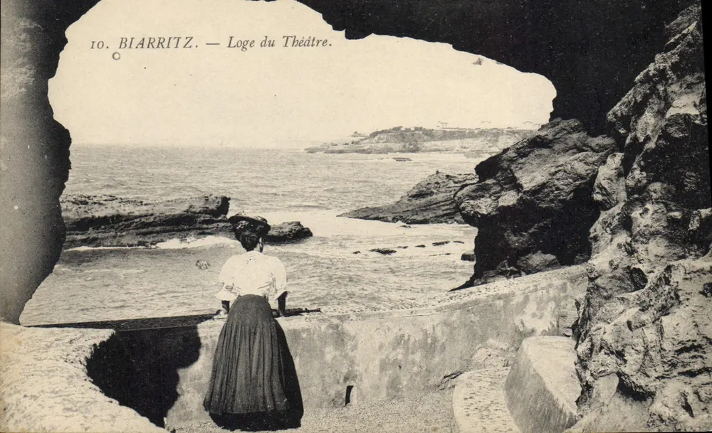 Biarritz — Loge do Teatro — Editor não identificado, n° 10 - Frente
