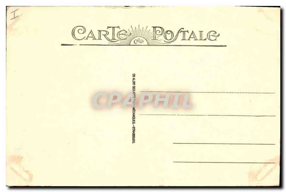 Biarritz - Das Municipale Casino — Verleger Alberès, Nr. 8 - Rückseite