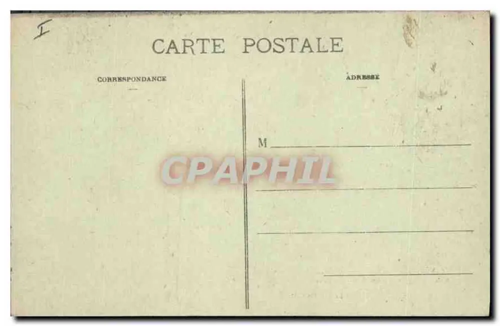 Biarritz - A Costa — Fototipia Marcel Delbey, Bordeaux, n°283 - Verso