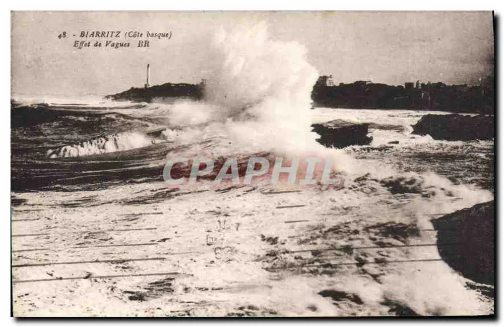 Biarritz (Côte basque) — Efeito de Ondas BR — editor BR, n° 48 - Frente