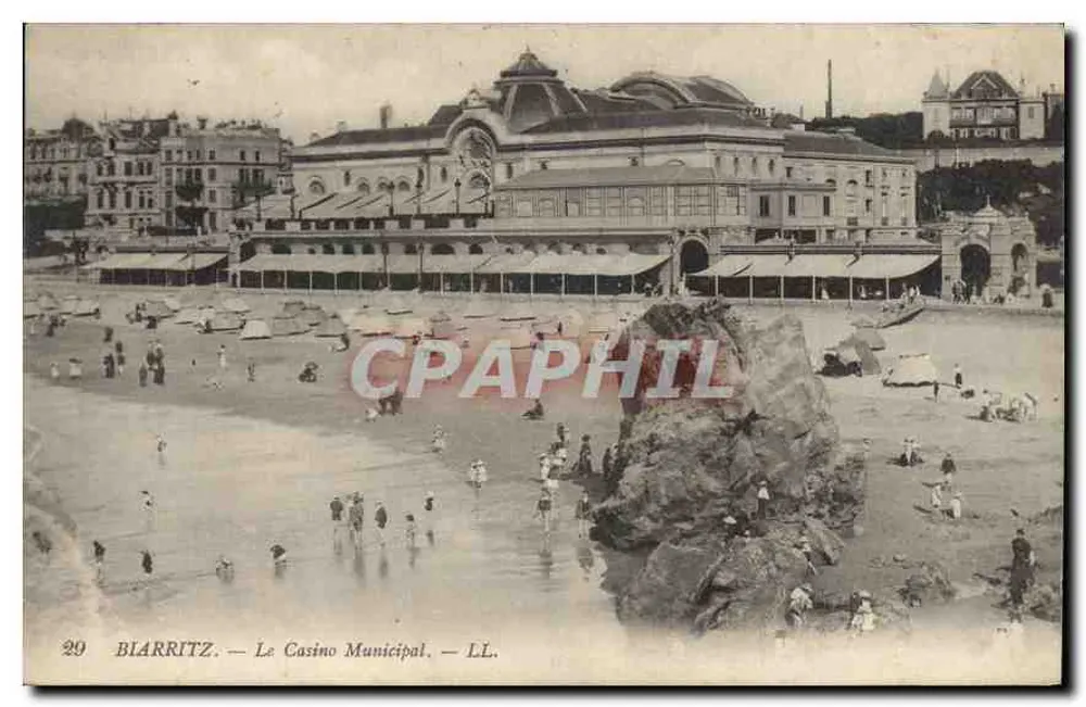 Biarritz — O Casino Municipal — LL. n°29 - Frente
