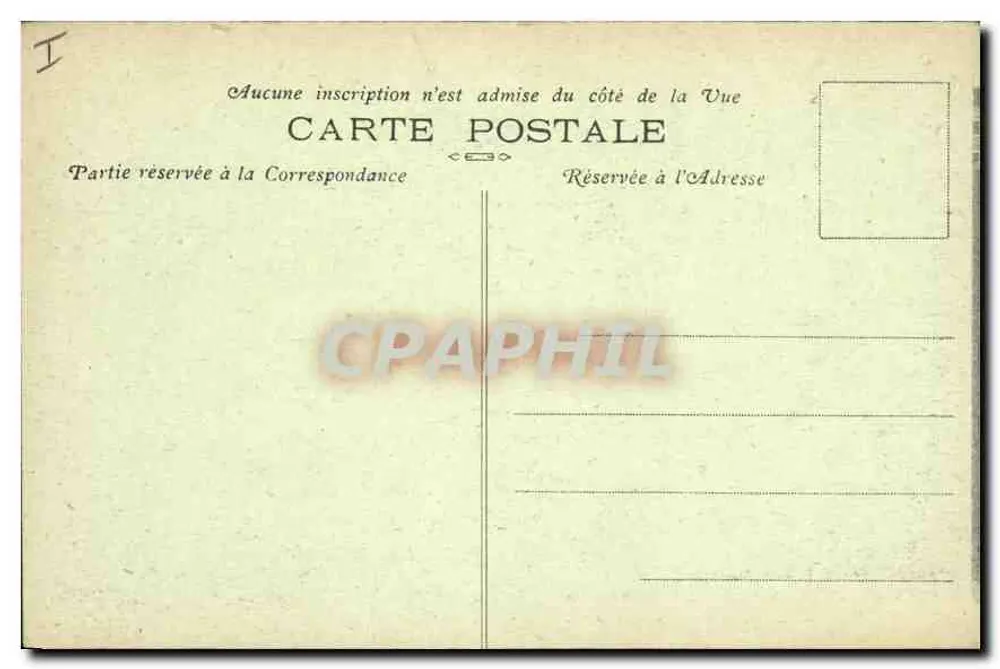Blarritz (B.P.) — Côte des Basques. Villas und "Hélianthe" auf der Klippe. — Phototypie Marcel Delboy, Bordeaux — n° 449 - Rückseite