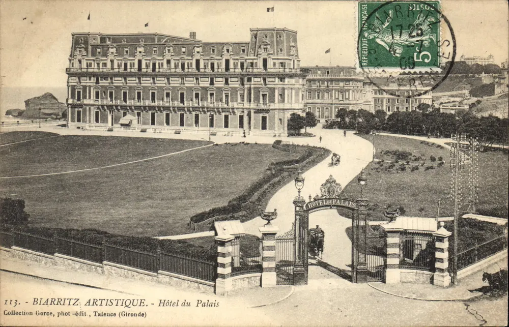 Biarritz - Hotel du Palais — Collection Gorce, phot-édit, Talence (Gironde) - Vorderseite