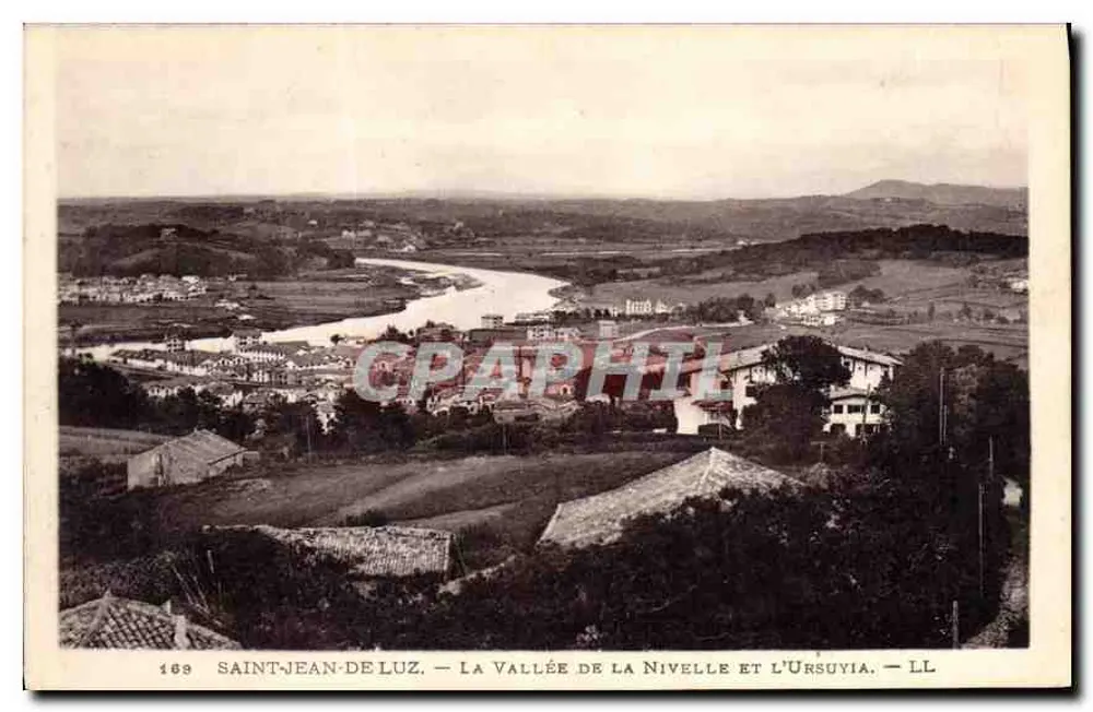 Saint-Jean-de-Luz — Die Schlucht der Nivelle und die Ursuya — LL — n° 168 - Vorderseite
