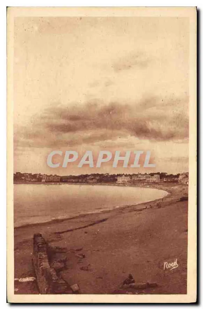 Saint-Jean-de-Luz — A Praia — editor Delaunay, n°35 - Frente