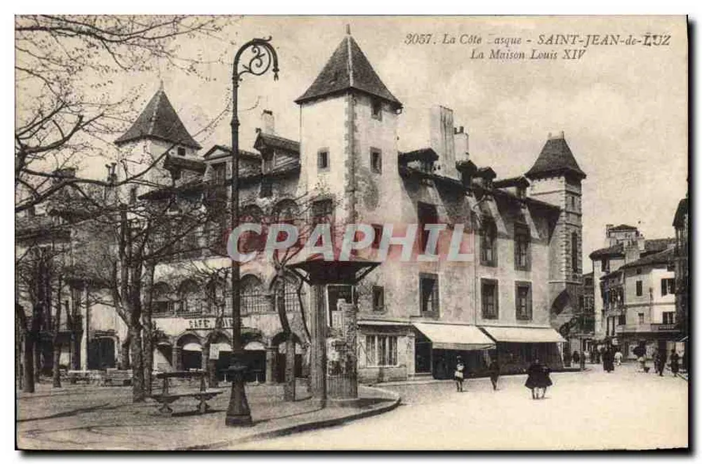 Saint-Jean-de-Luz — Das Haus Louis XIV — Côte Basque - Vorderseite