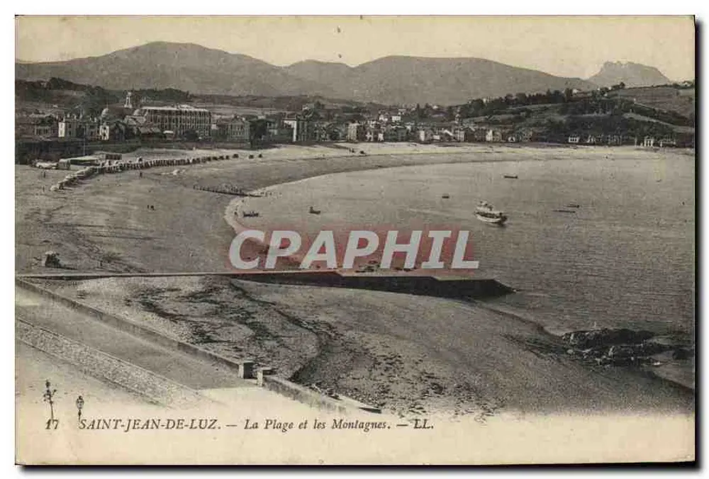 Saint-Jean-de-Luz — Die Strände und die Berge — LL. - Vorderseite