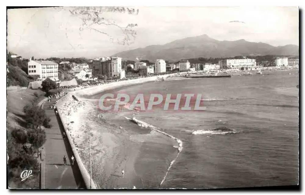 Saint-Jean-de-Luz — A Praia e a Rhune — Réal-Photo - Frente