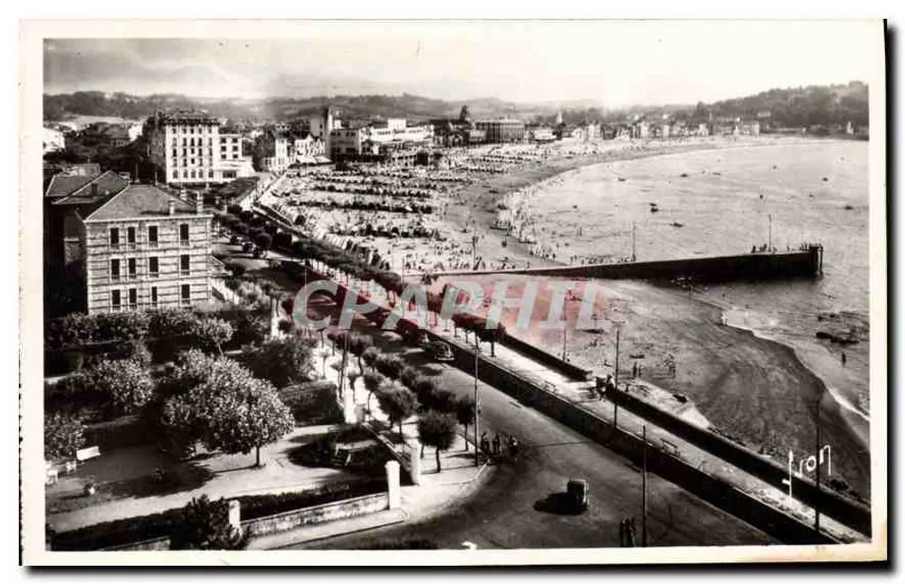 Saint-Jean-de-Luz — Allgemeiner Blick auf den Strand — Editions 'A.A.' Paris - Vorderseite