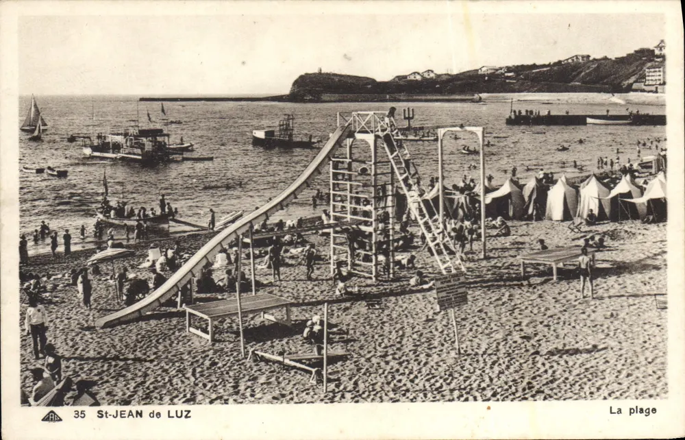 St-Jean de Luz — A praia - Frente