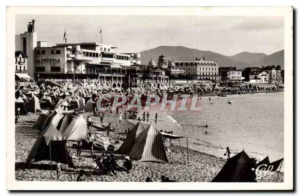 Strand und das Casino — Saint-Jean-de-Luz — Verlag C.A.P. n°52 - Vorderseite