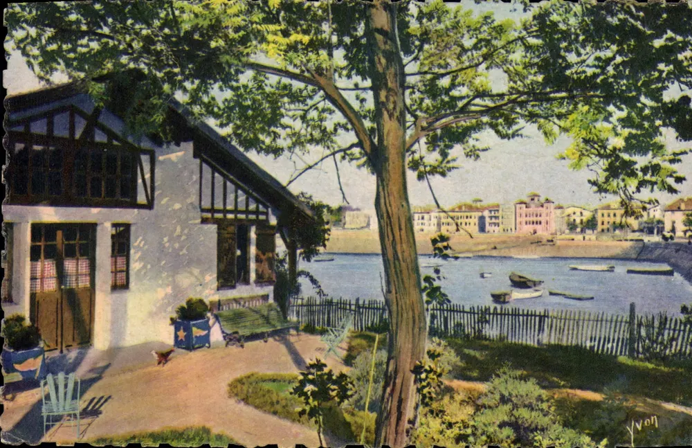 Saint-Jean-de-Luz — Ein hübscher Winkel am Hafen — Les éditions Yvon, Paris - Vorderseite