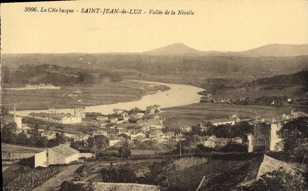 Saint-Jean-de-Luz — Tal der Nivelle — Verlag Bromatypie Gau treau, Langon (Gironde) - Vorderseite