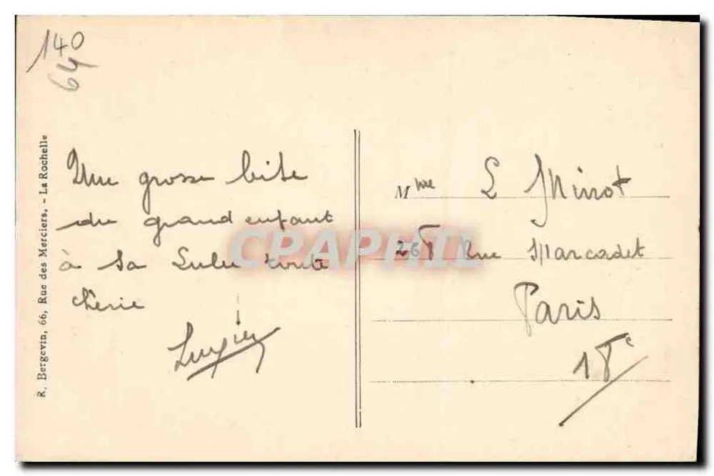 Saint-Jean-de-Luz und die Rhune — Baskenland — n° 10798 - Rückseite
