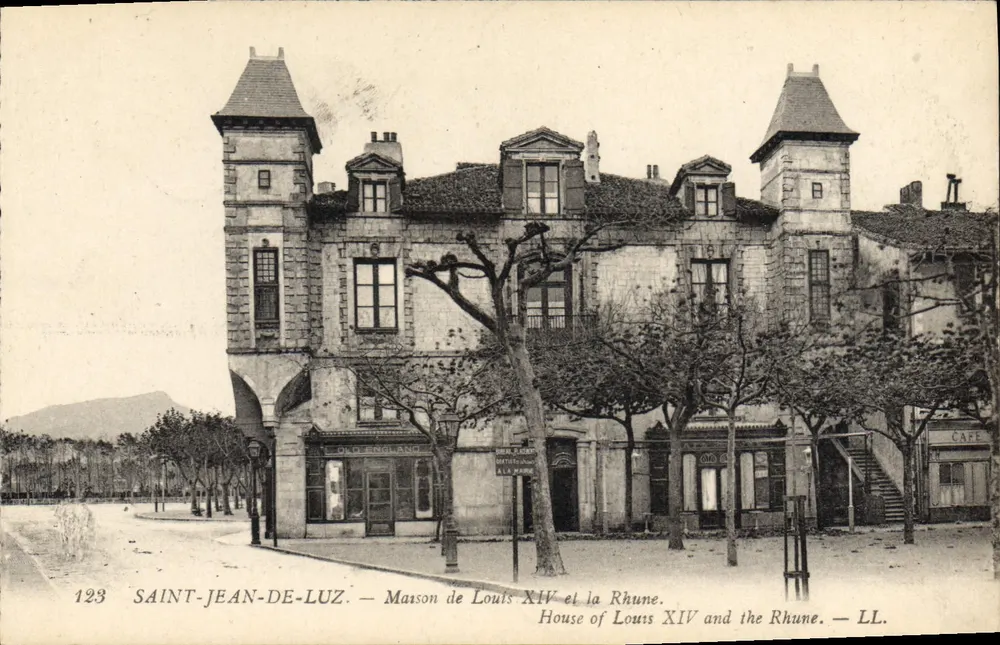 Saint-Jean-de-Luz — Haus von Louis XIV und die Rhune — LL. — Nr. 123 - Vorderseite
