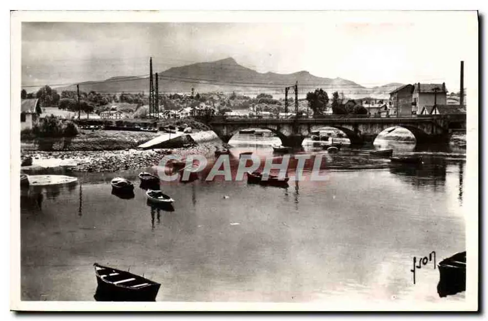 Die Eisenbahnbrücke und die Rhune — Saint-Jean-de-Luz (Basses-Pyrénées) — Éditions d'Art Paris - Vorderseite