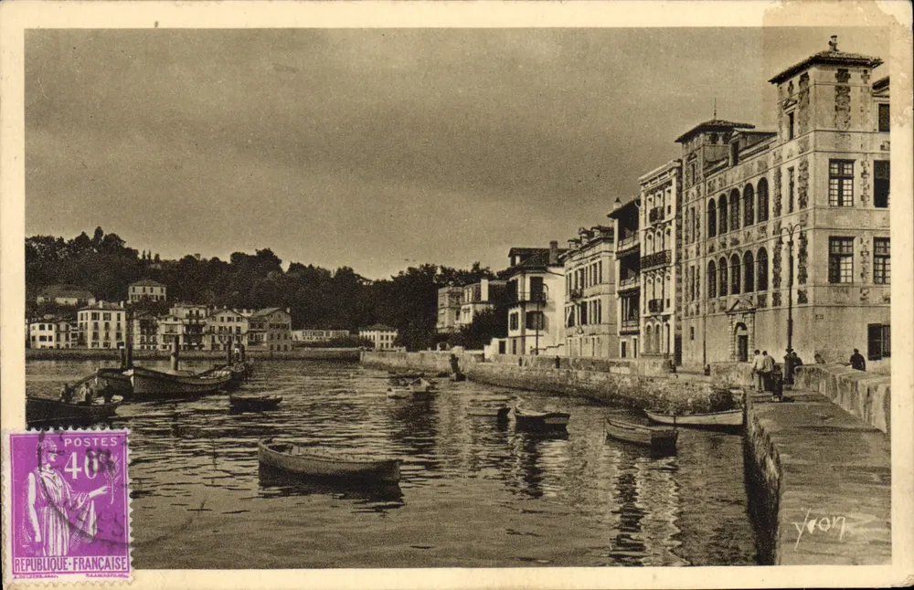 Saint-Jean-de-Luz — Der Kai der Infantin — Éditions d'Art Yvon, Paris - Vorderseite