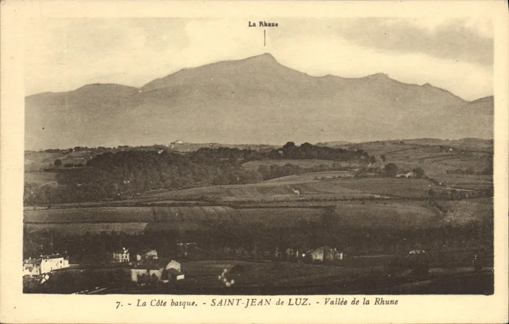 La Rhune - Vale da Rhune - Saint-Jean-de-Luz - Costa Basca - Frente