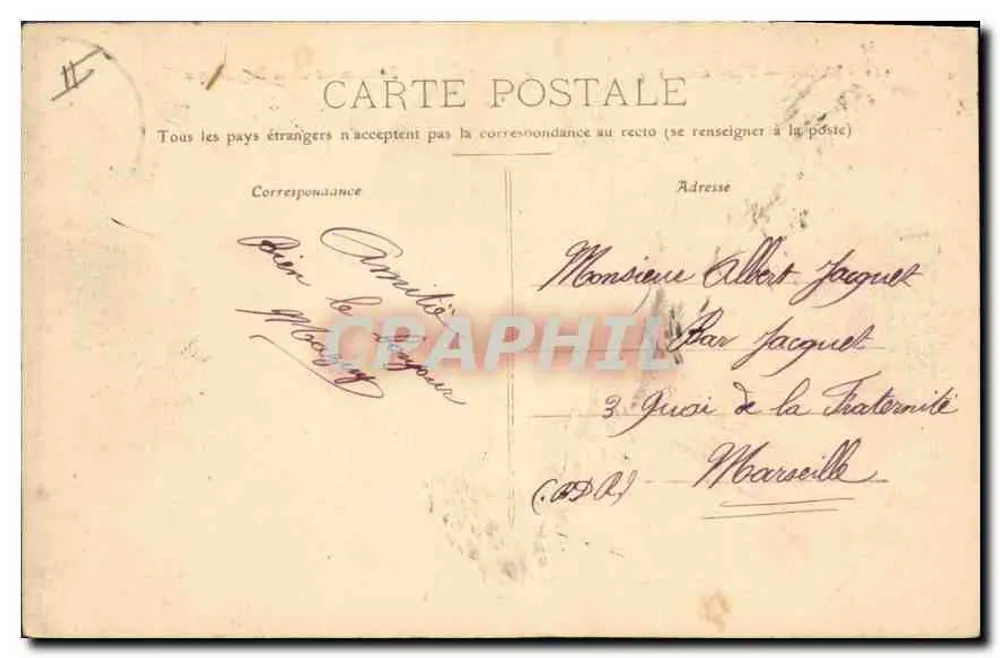 LYON — Place Carnot — Monumento alla Repubblica - Verso