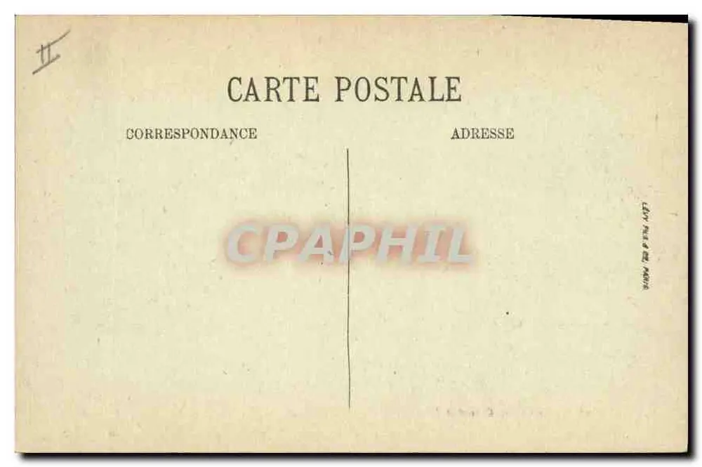 LYON — Place Carnot und das Denkmal der Republik — Selecta - Rückseite