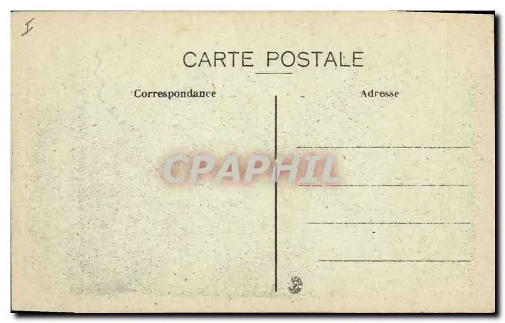 LYON — Place Carnot — Denkmal der Republik und Perrache Bahnhof — L. B. - Rückseite