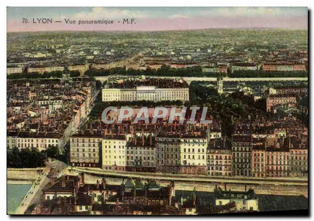 LYON — Vista panorâmica — M.F. (n°70) - Frente