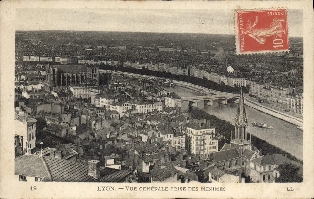 LYON — Allgemeine Ansicht vom Minimes — LL n°19 - Vorderseite