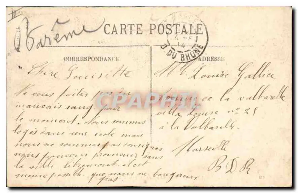 LYON — Allgemeine Ansicht vom Minimes — LL n°19 - Rückseite