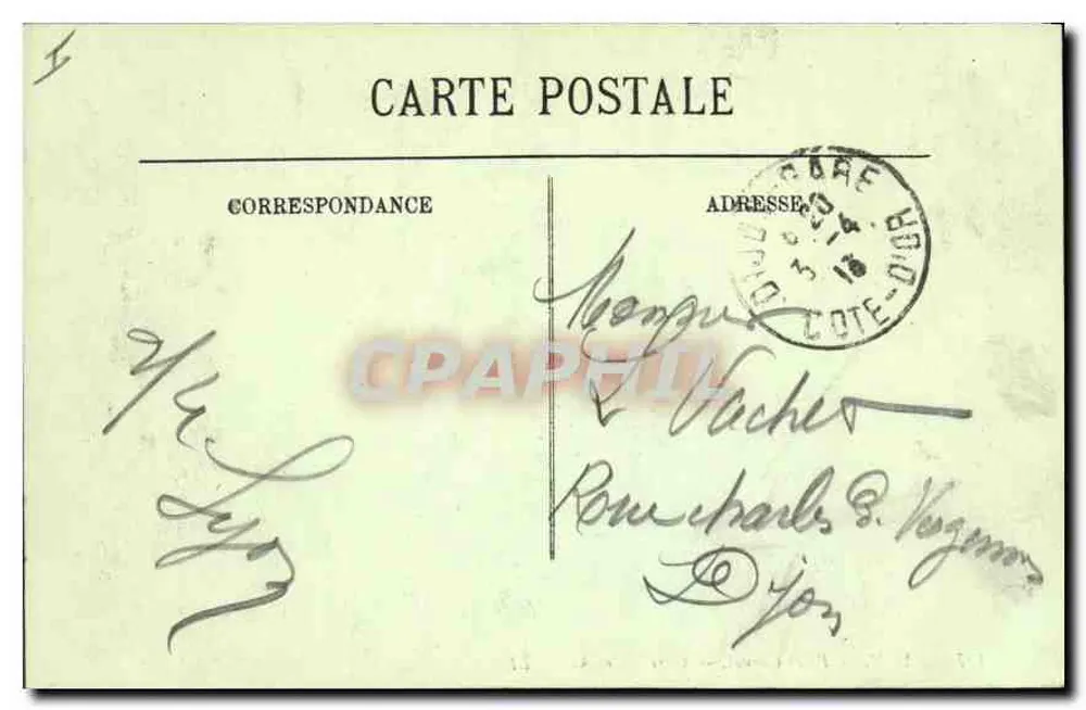 LYON — Praça Carnot — Estação Perrache — LL. — n°497 - Verso