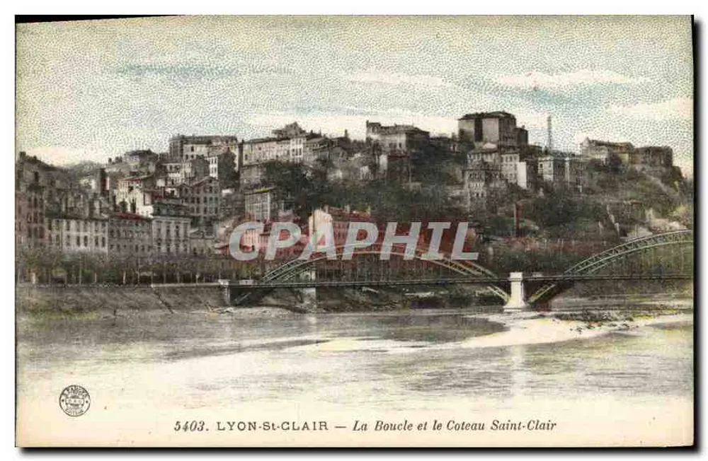 LYON-ST-CLAIR — A Boucle e o Coteau Saint-Clair — 5403 - Frente