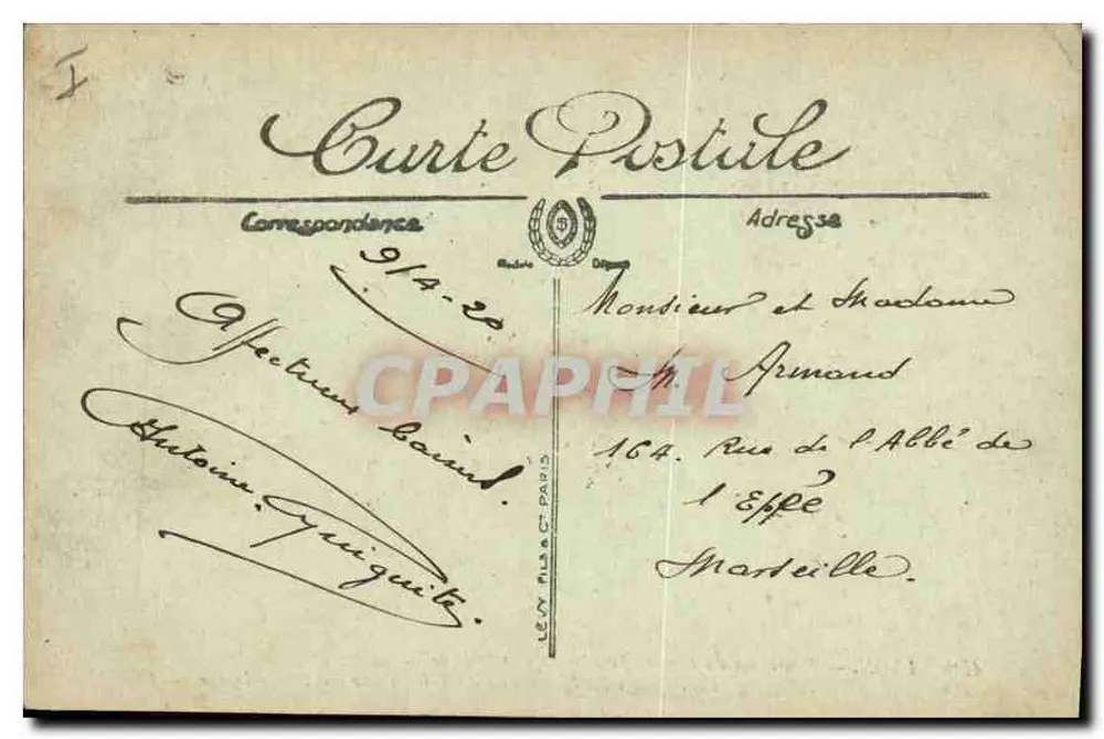 LYON — Panorama des Parc de la Tête d'Or und Pont de la Boucle — LL. N° 168 - Rückseite
