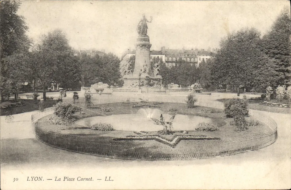 Lyon — Plac Carnot — LL. - Awers