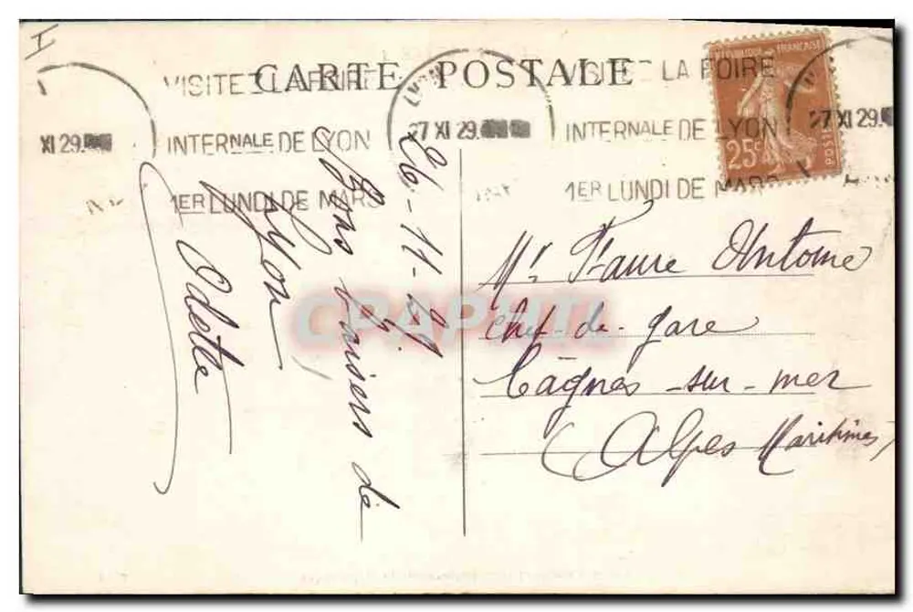Cours Verdun und der Monument de la République — Lyon — Lyon Illustré, n°9 - Rückseite