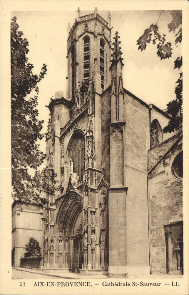 Aix-en-Provence — Kathedrale St-Sauveur — L.I.L. - Vorderseite
