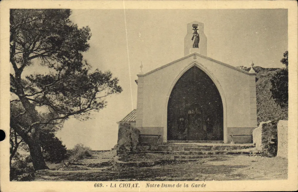 La Ciotat — Nossa Senhora da Guarda — editor Cigogne, Marselha, n° 669 - Frente