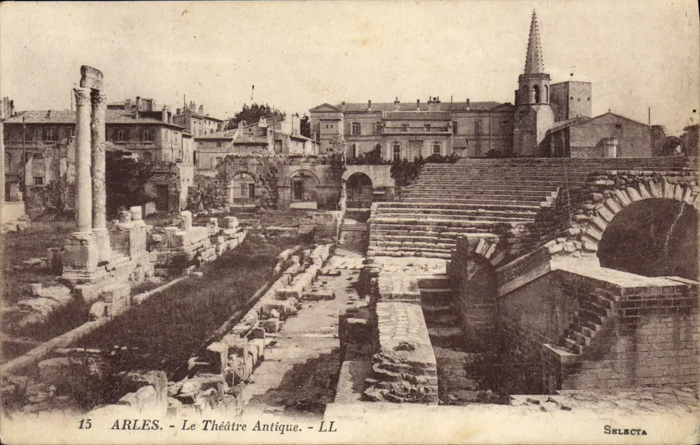 Arles - O Teatro Antigo - LL - Selecta - Frente