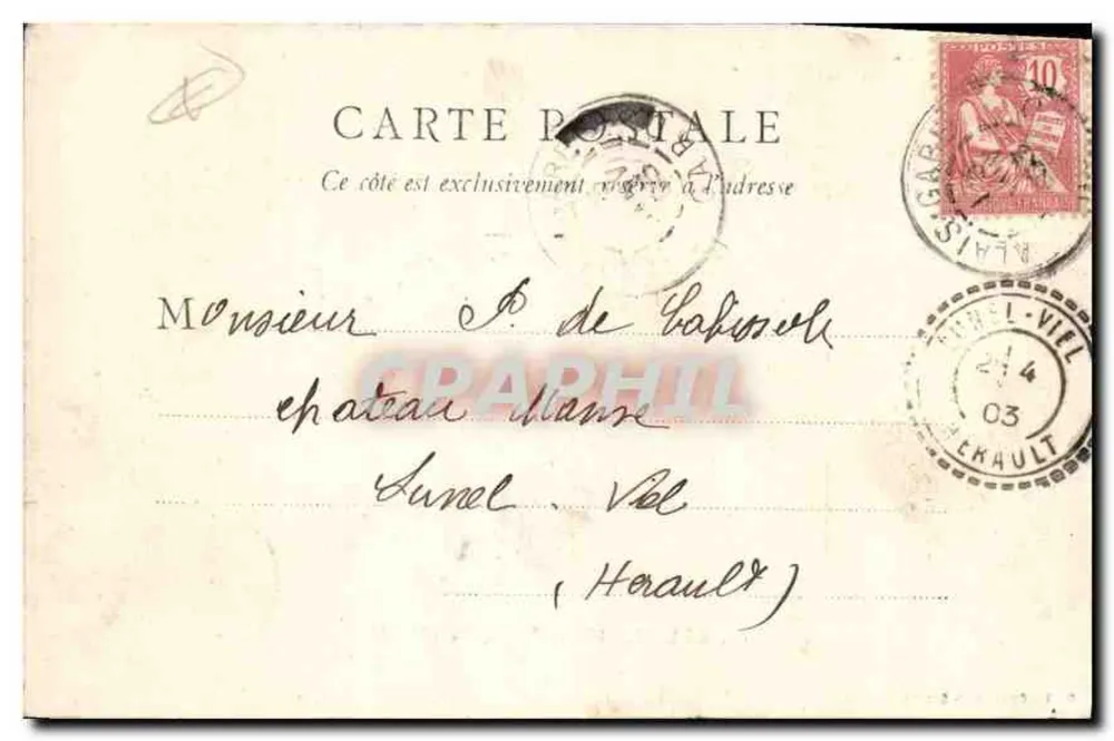 Arles - Museu Lapidaire (detalhe) — B. F. Chalonn-Saone, editor - Verso