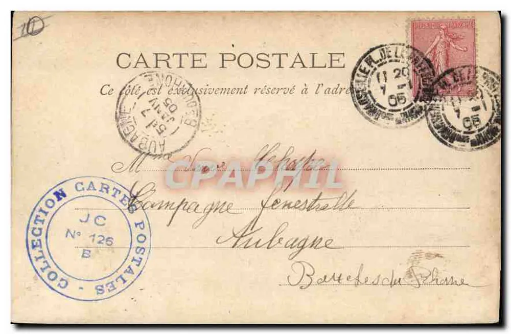 A Porta de Aix — Marsilliers — editor Marsilliers, n° 17 - Verso