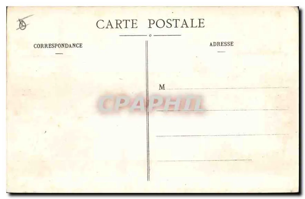 Marselha - Porta de Aix — editor anônimo, n° 14 da série - Verso