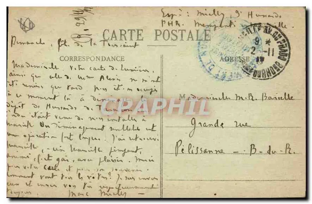 Porta de Aix — Marselha — Editor EL. - Verso