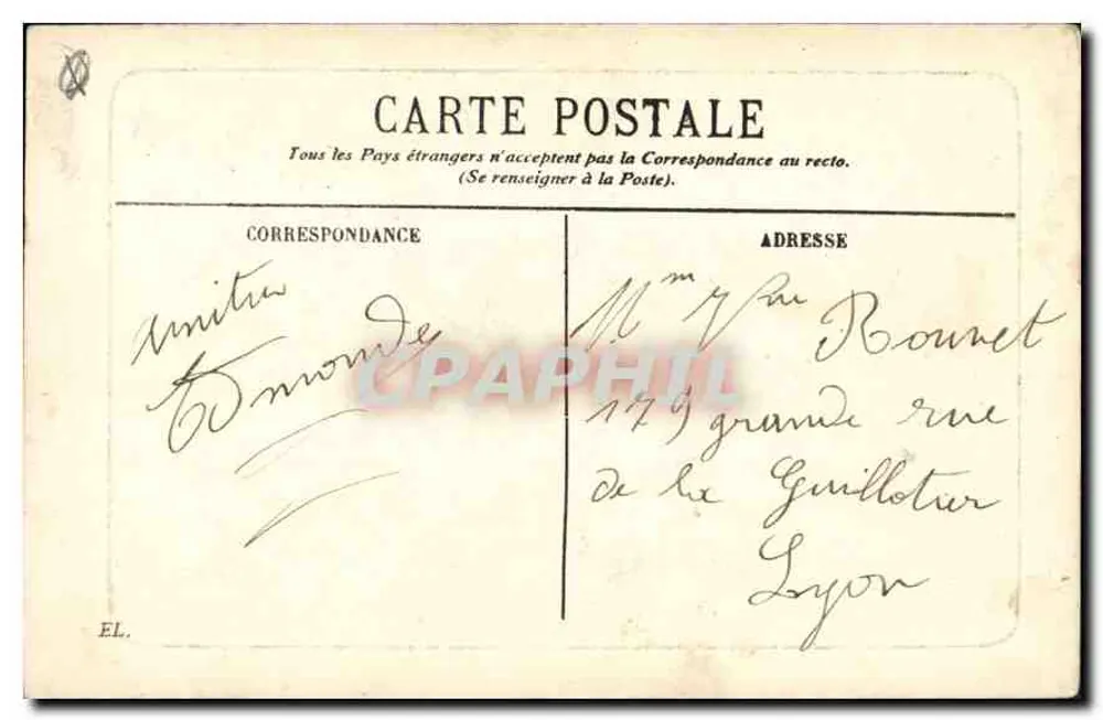 Marseille — A Porta de Aix — Graphil - Verso