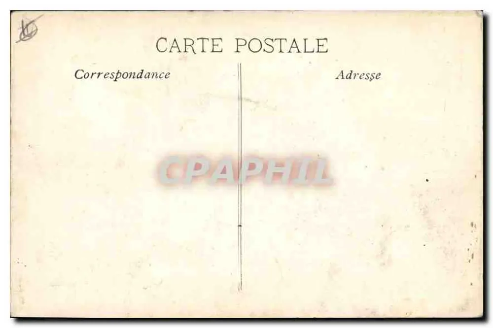 Marseille — A Porta de Aix — editor não identificado, n° de série 11 - Verso
