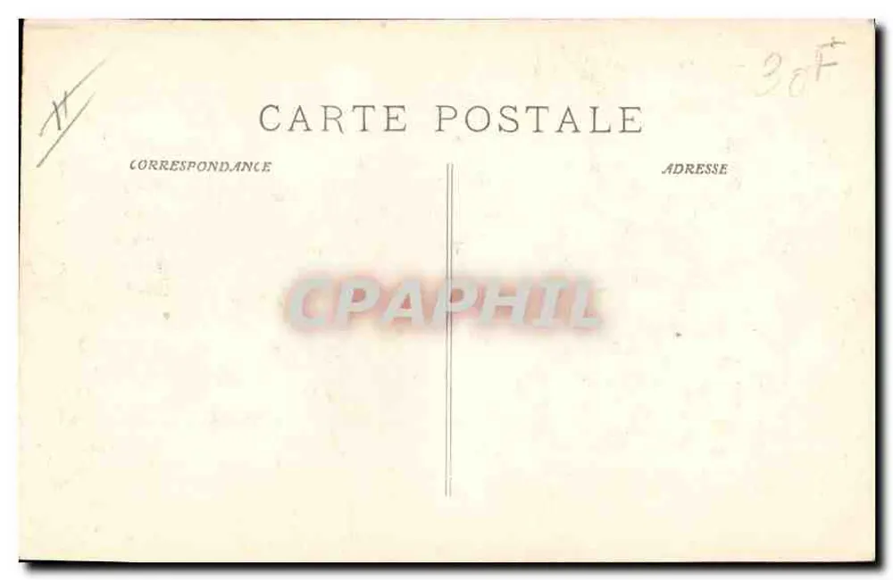 Marselha — Arco do Triunfo da Porta de Aix — editor não identificado, n° de série 3 - Verso
