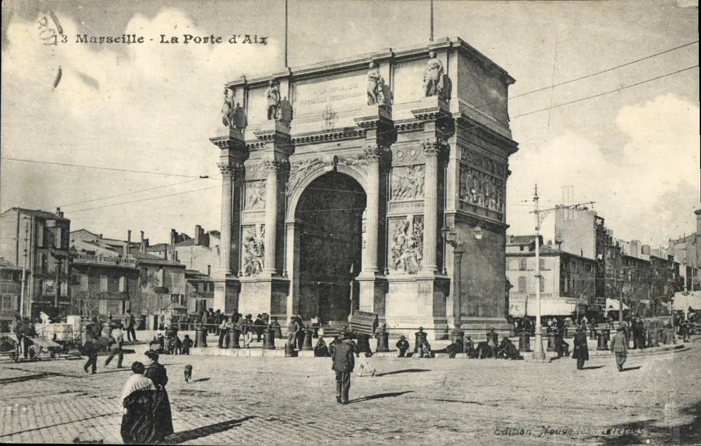 Marselha - A Porta de Aix — Edição Nova, série 13 - Frente