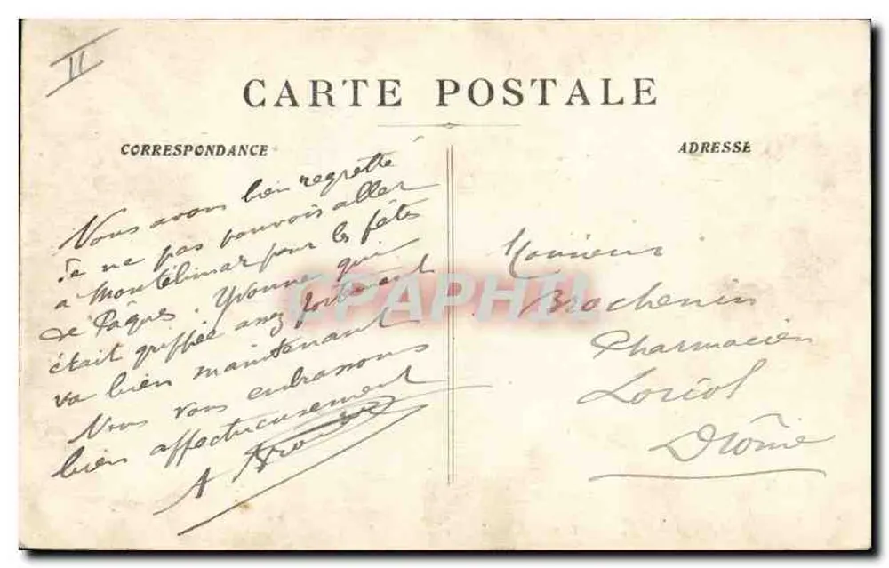 Marselha — Arco do Triunfo da Porta de Aix — F. G. editor - Verso